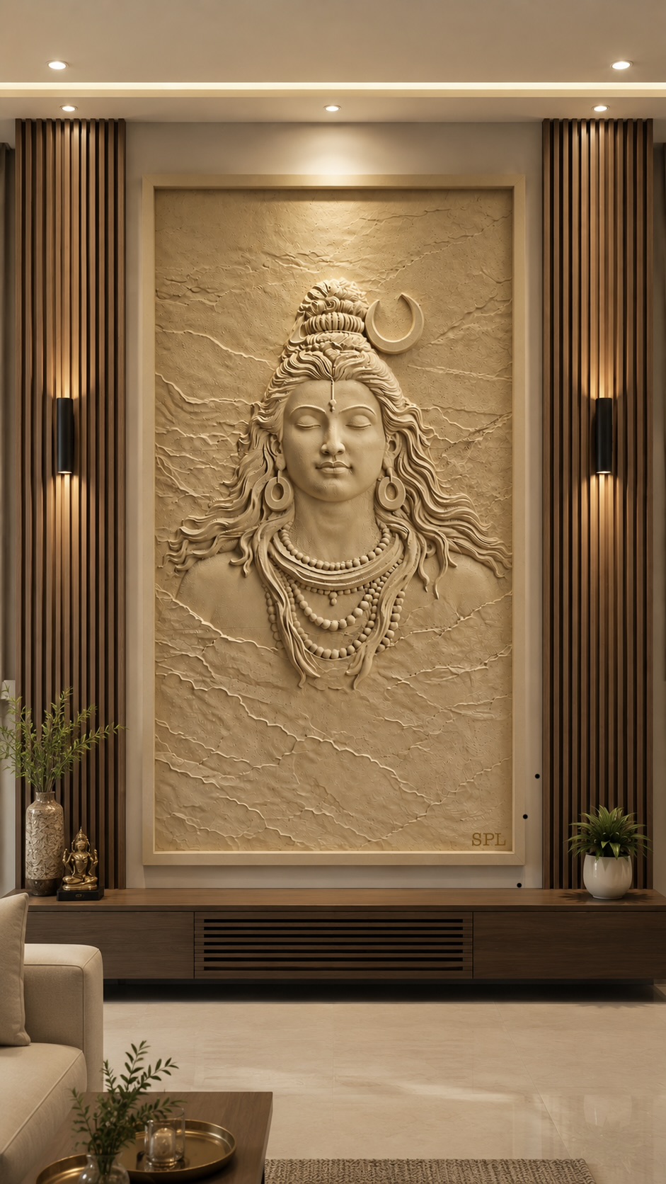 SPL 3D HDHMR Carved Panels